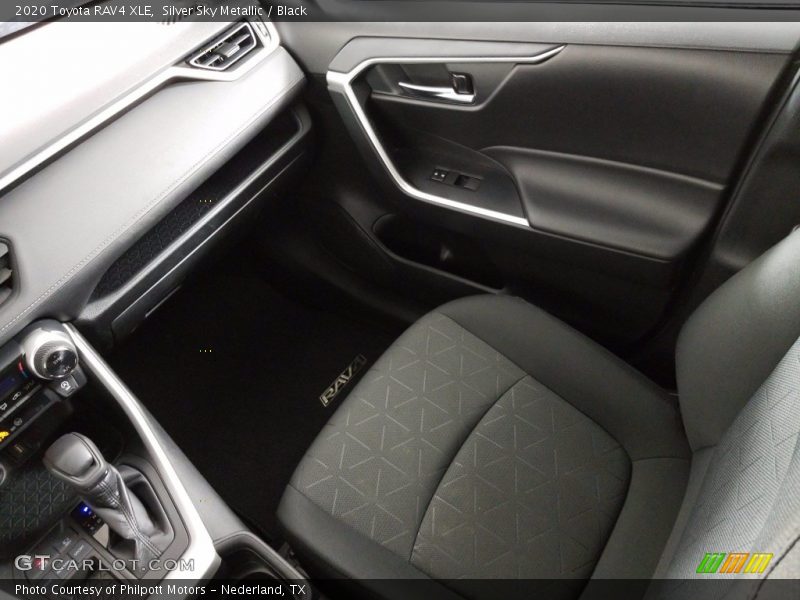 Silver Sky Metallic / Black 2020 Toyota RAV4 XLE
