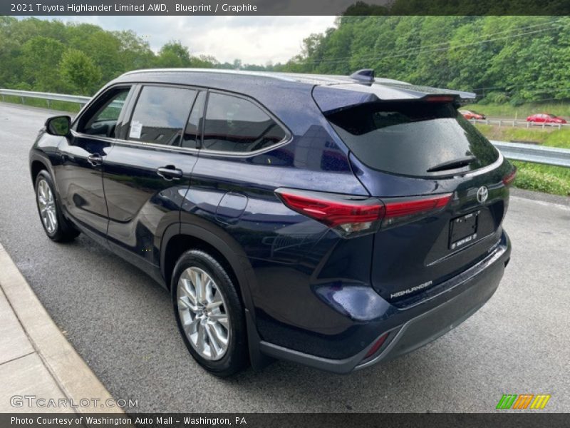 Blueprint / Graphite 2021 Toyota Highlander Limited AWD