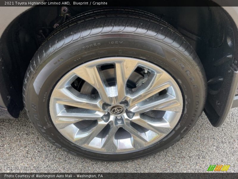 Blueprint / Graphite 2021 Toyota Highlander Limited AWD
