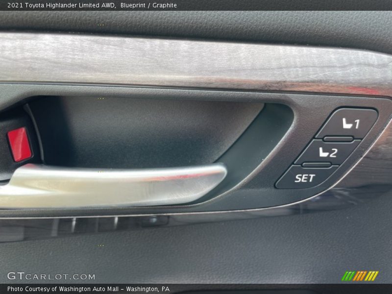 Blueprint / Graphite 2021 Toyota Highlander Limited AWD