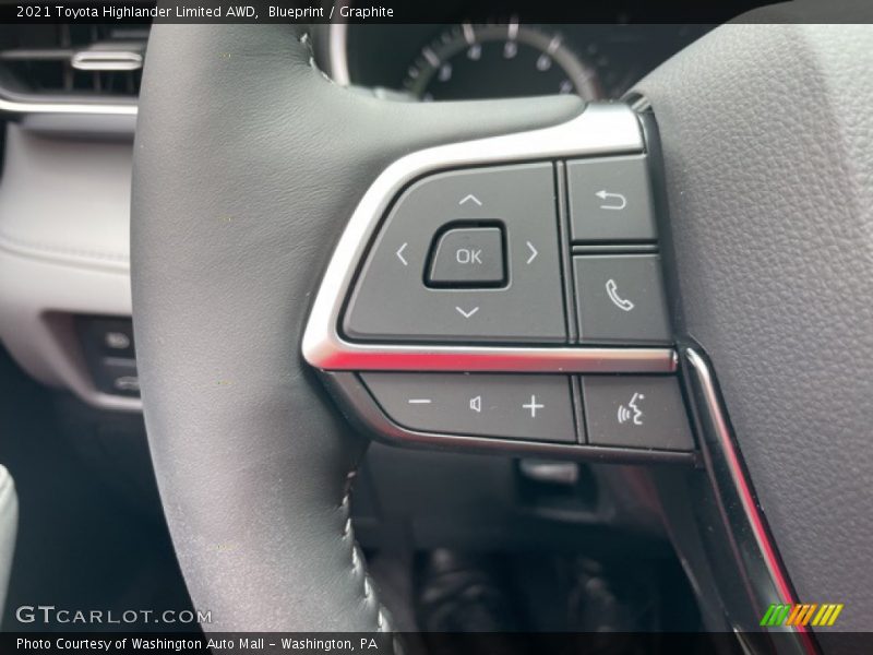 Blueprint / Graphite 2021 Toyota Highlander Limited AWD