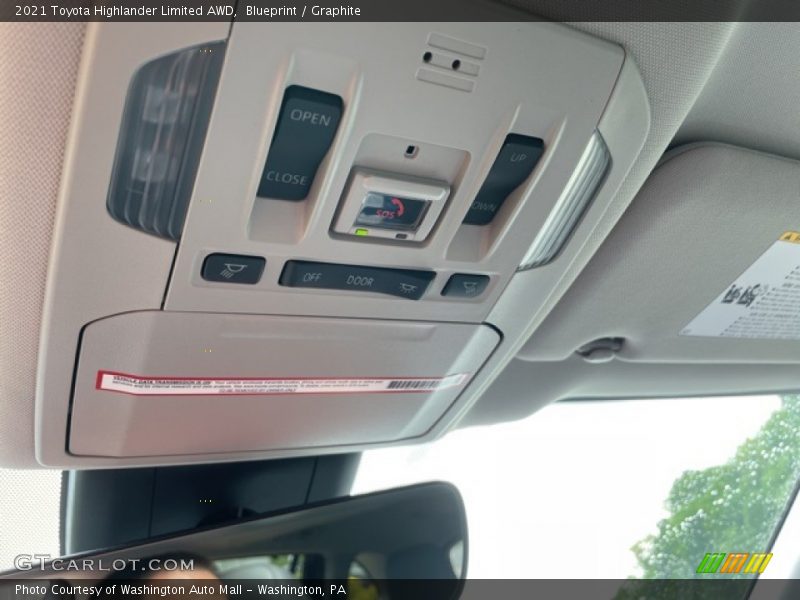 Blueprint / Graphite 2021 Toyota Highlander Limited AWD