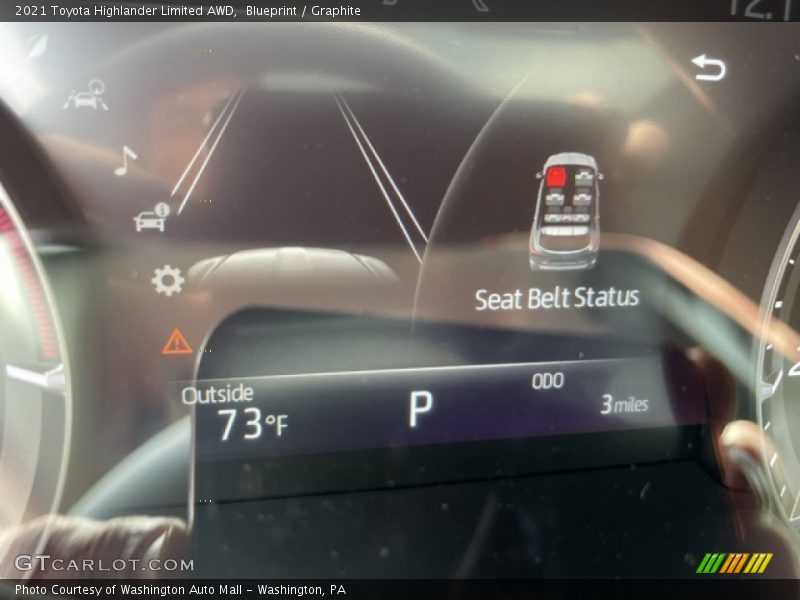 Blueprint / Graphite 2021 Toyota Highlander Limited AWD
