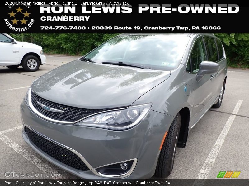 Ceramic Grey / Alloy/Black 2020 Chrysler Pacifica Hybrid Touring L