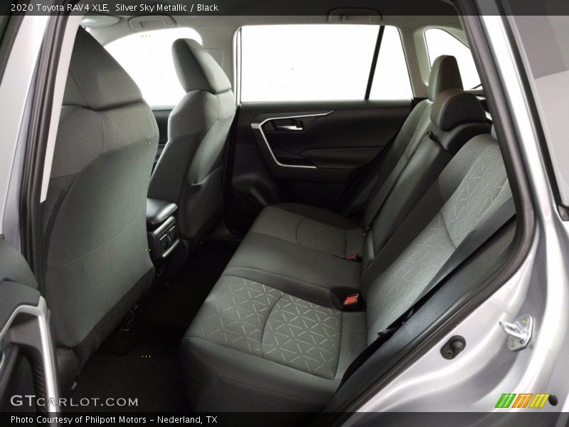 Silver Sky Metallic / Black 2020 Toyota RAV4 XLE