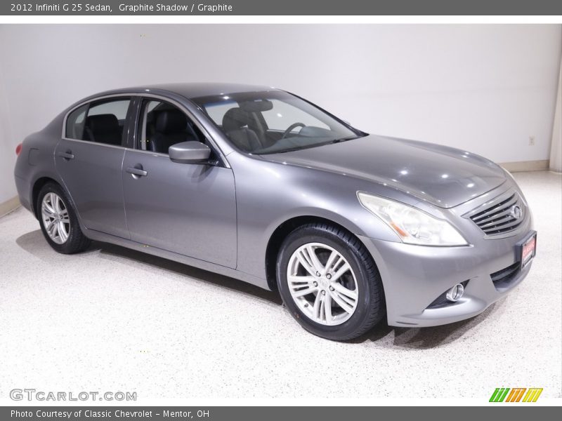 Graphite Shadow / Graphite 2012 Infiniti G 25 Sedan