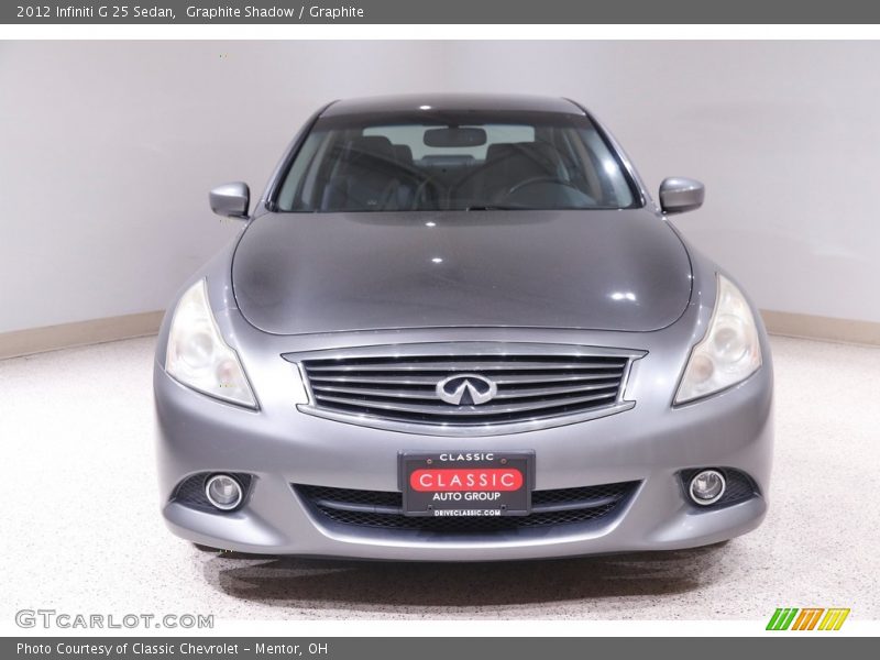 Graphite Shadow / Graphite 2012 Infiniti G 25 Sedan