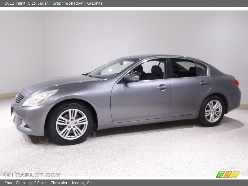 Graphite Shadow / Graphite 2012 Infiniti G 25 Sedan