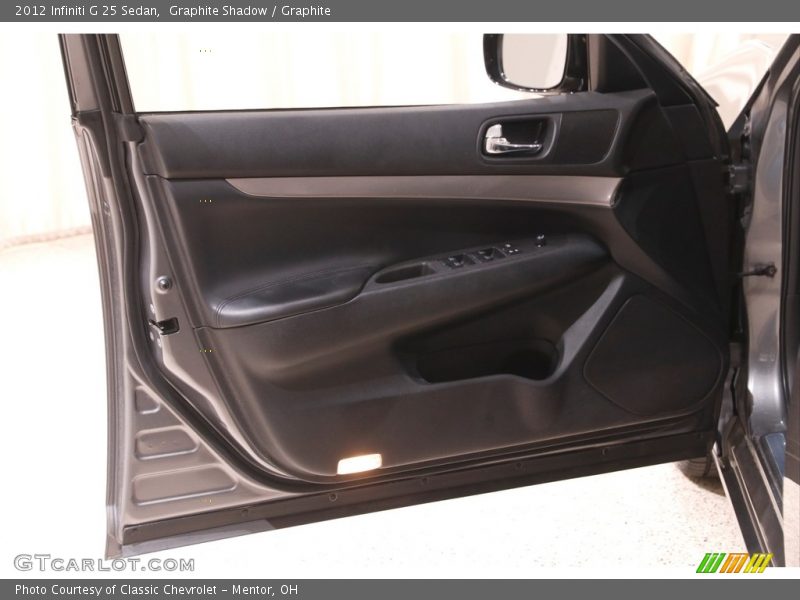 Graphite Shadow / Graphite 2012 Infiniti G 25 Sedan