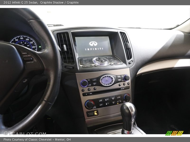 Graphite Shadow / Graphite 2012 Infiniti G 25 Sedan