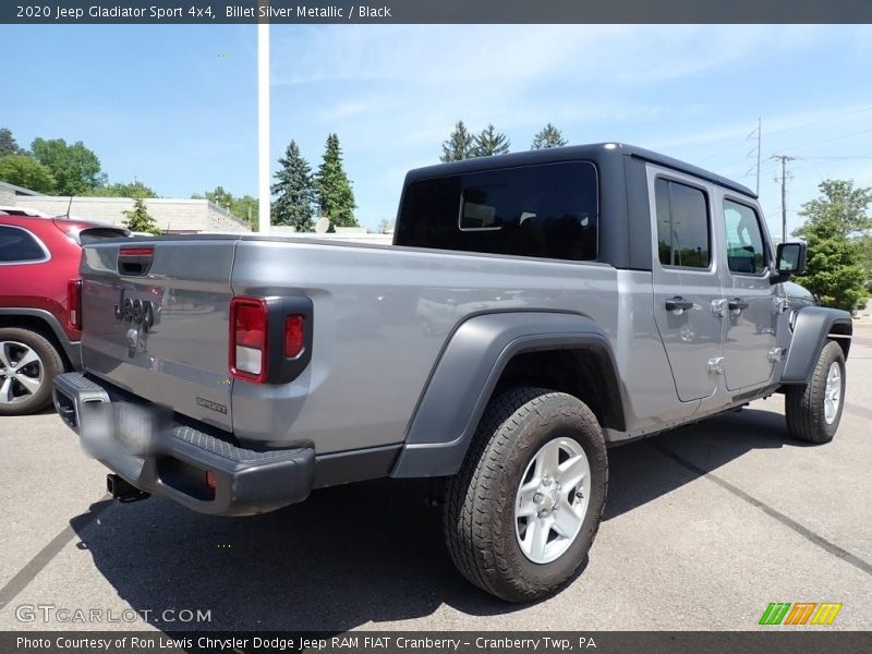 Billet Silver Metallic / Black 2020 Jeep Gladiator Sport 4x4