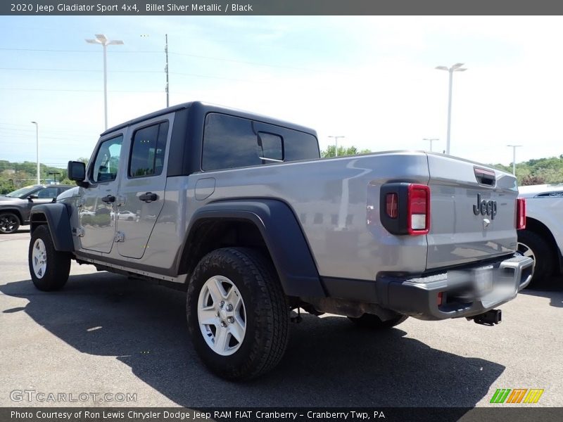 Billet Silver Metallic / Black 2020 Jeep Gladiator Sport 4x4