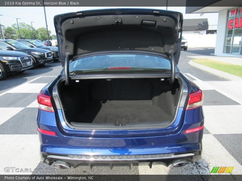 Horizon Blue / Black 2019 Kia Optima SX