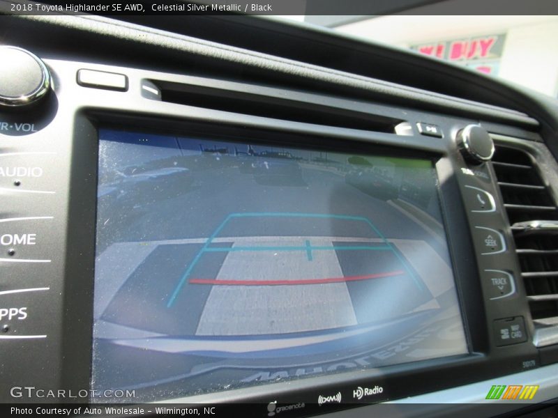 Celestial Silver Metallic / Black 2018 Toyota Highlander SE AWD