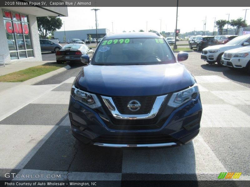 Caspian Blue / Almond 2018 Nissan Rogue SV