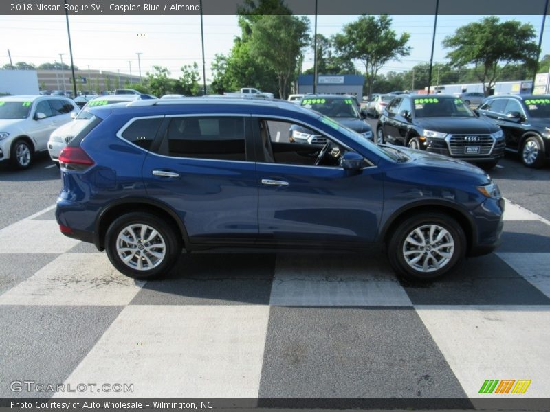 Caspian Blue / Almond 2018 Nissan Rogue SV