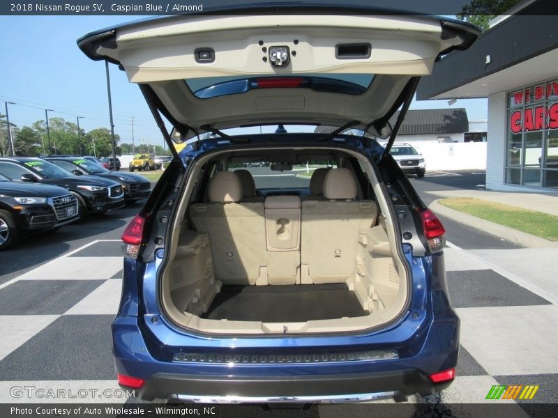 Caspian Blue / Almond 2018 Nissan Rogue SV
