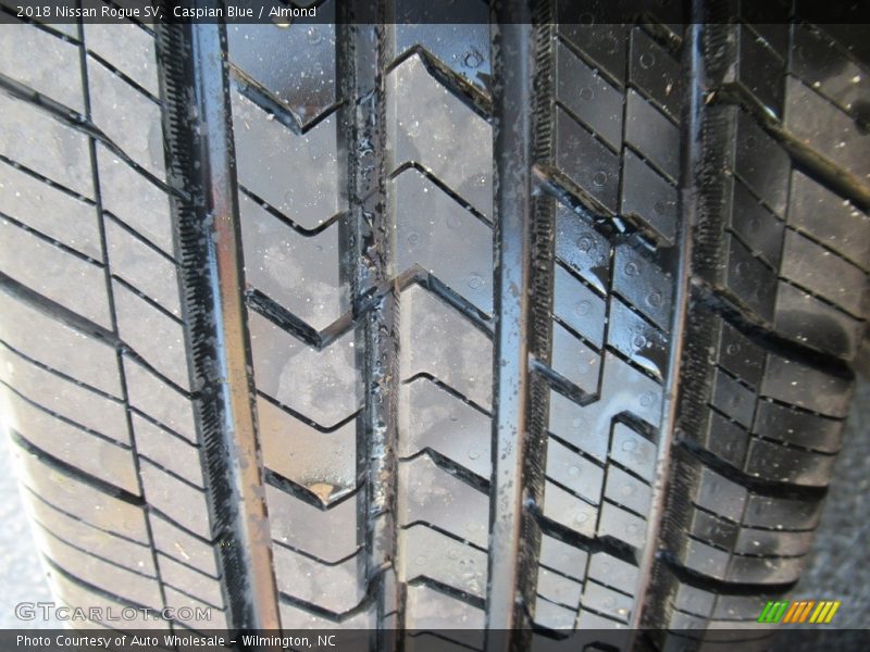 Caspian Blue / Almond 2018 Nissan Rogue SV