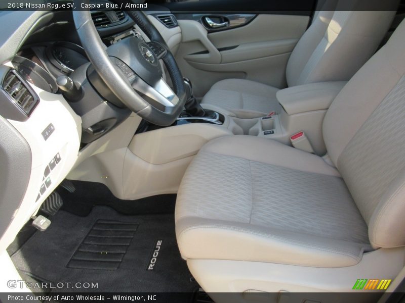 Caspian Blue / Almond 2018 Nissan Rogue SV