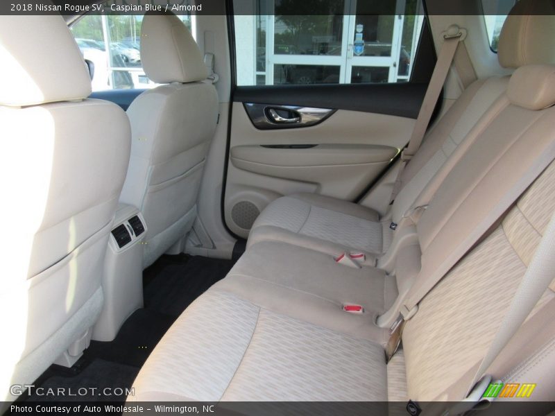 Caspian Blue / Almond 2018 Nissan Rogue SV