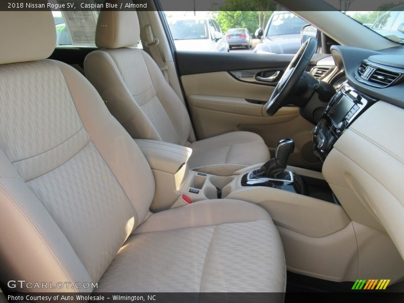 Caspian Blue / Almond 2018 Nissan Rogue SV