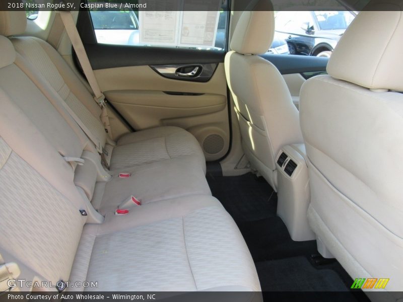 Caspian Blue / Almond 2018 Nissan Rogue SV