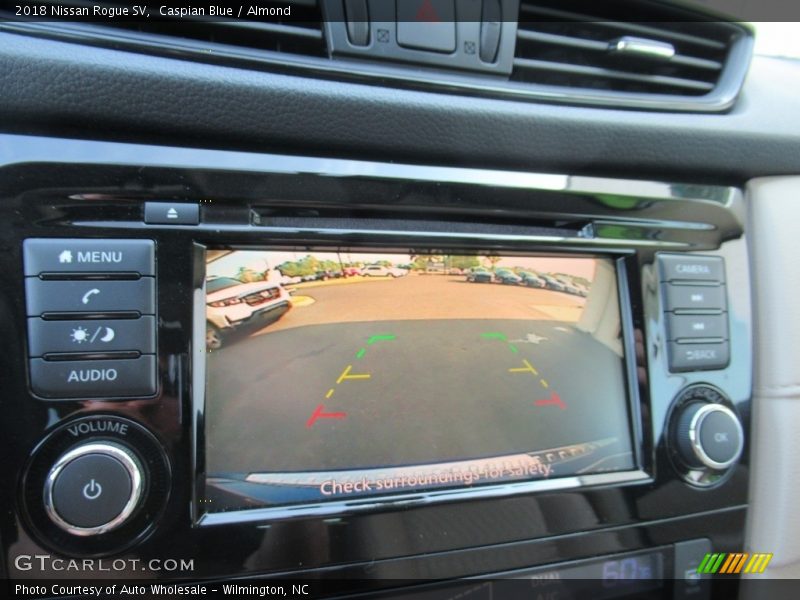 Caspian Blue / Almond 2018 Nissan Rogue SV