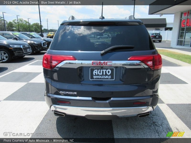 Blue Steel Metallic / Jet Black 2019 GMC Acadia Denali