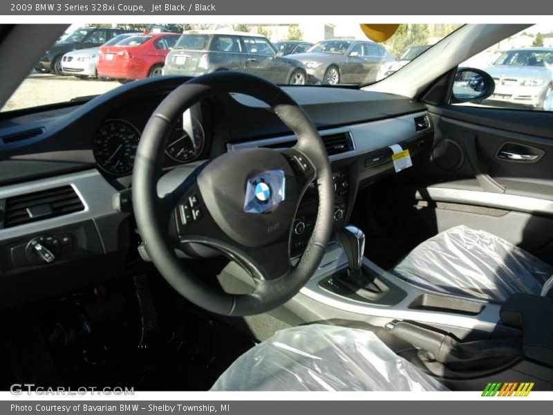 Jet Black / Black 2009 BMW 3 Series 328xi Coupe