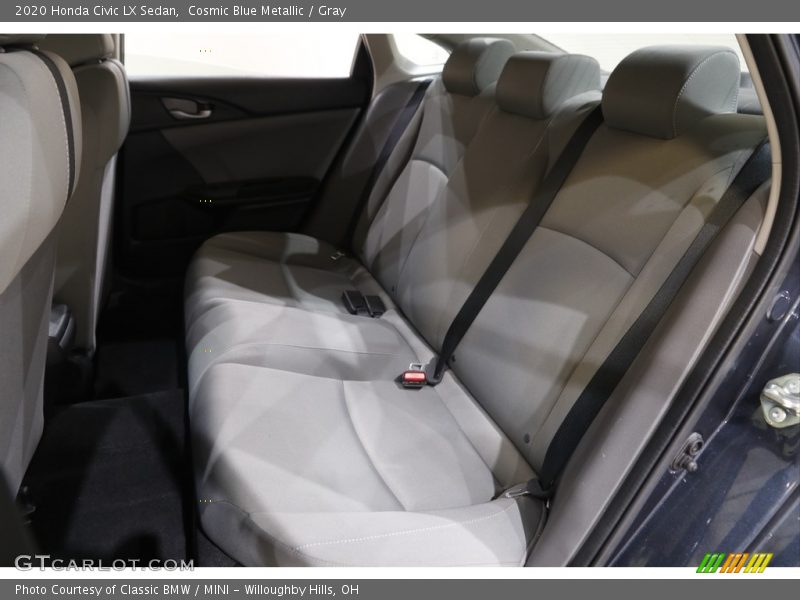 Cosmic Blue Metallic / Gray 2020 Honda Civic LX Sedan