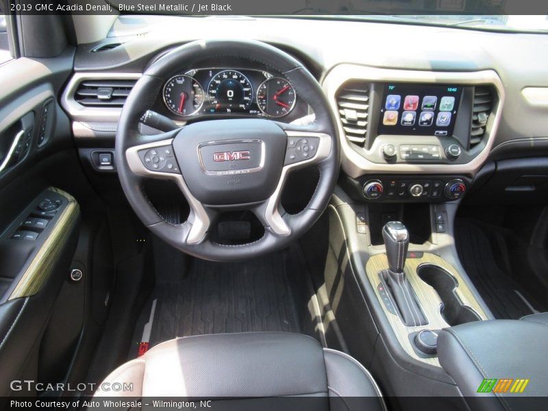 Blue Steel Metallic / Jet Black 2019 GMC Acadia Denali