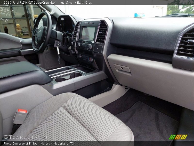 Ingot Silver / Earth Gray 2019 Ford F150 XLT SuperCrew 4x4