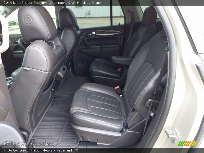 Champagne Silver Metallic / Ebony 2014 Buick Enclave Premium