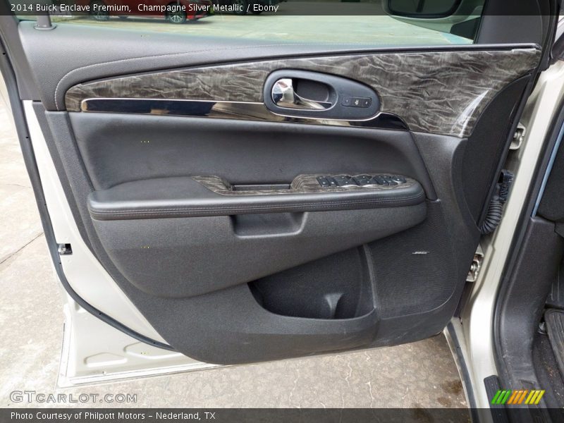 Champagne Silver Metallic / Ebony 2014 Buick Enclave Premium