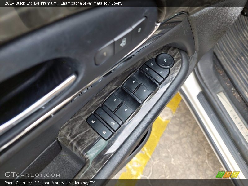 Champagne Silver Metallic / Ebony 2014 Buick Enclave Premium