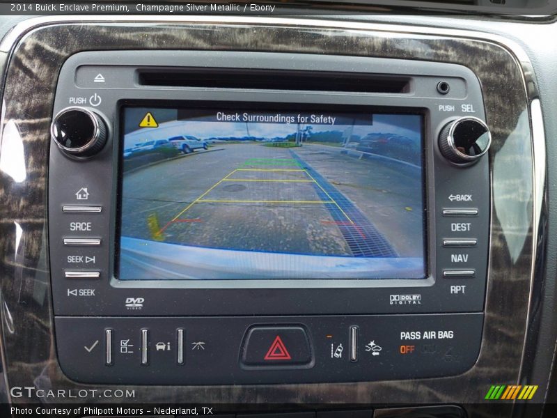 Champagne Silver Metallic / Ebony 2014 Buick Enclave Premium