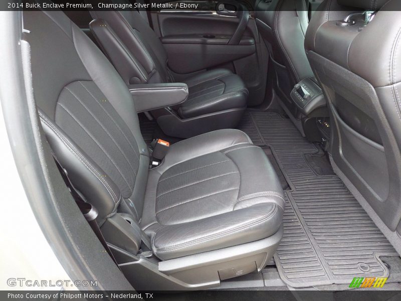 Champagne Silver Metallic / Ebony 2014 Buick Enclave Premium