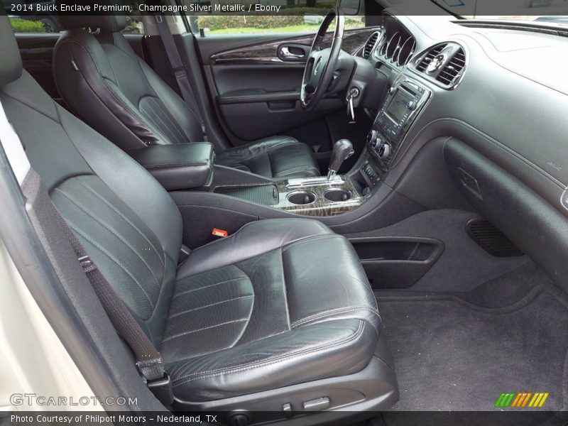 Champagne Silver Metallic / Ebony 2014 Buick Enclave Premium