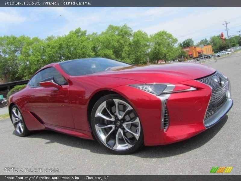 Infrared / Toasted Caramel 2018 Lexus LC 500