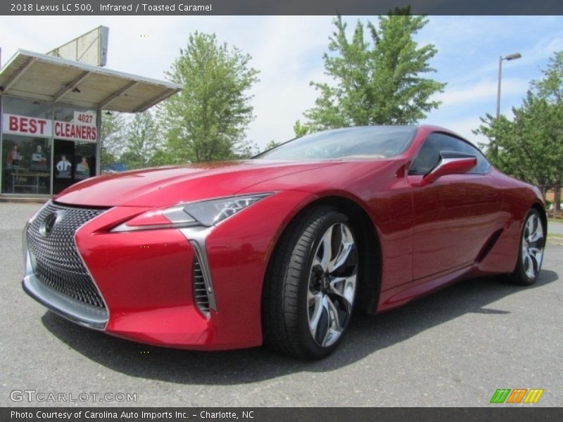 Infrared / Toasted Caramel 2018 Lexus LC 500