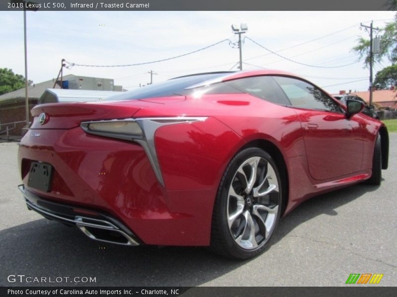 Infrared / Toasted Caramel 2018 Lexus LC 500