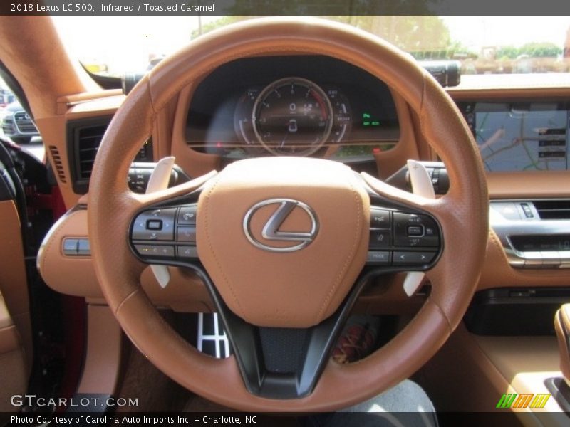 Infrared / Toasted Caramel 2018 Lexus LC 500