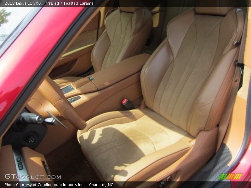 Infrared / Toasted Caramel 2018 Lexus LC 500