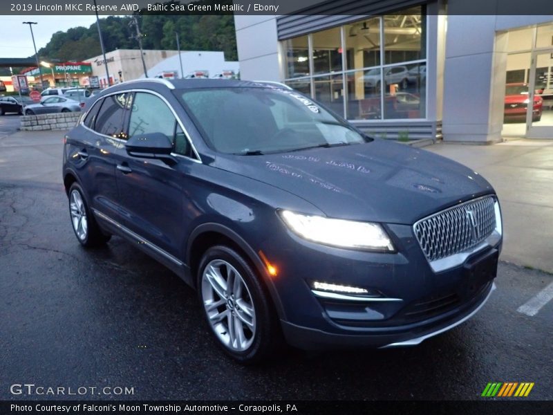 Baltic Sea Green Metallic / Ebony 2019 Lincoln MKC Reserve AWD