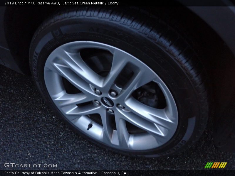 Baltic Sea Green Metallic / Ebony 2019 Lincoln MKC Reserve AWD