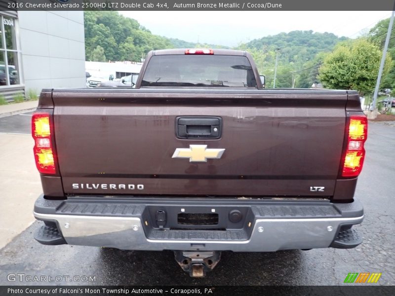  2016 Silverado 2500HD LTZ Double Cab 4x4 Autumn Bronze Metallic
