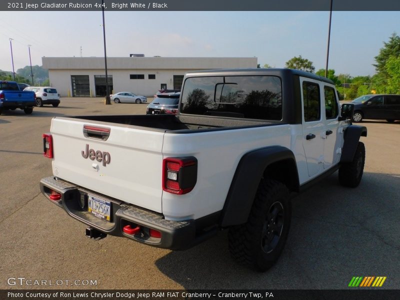 Bright White / Black 2021 Jeep Gladiator Rubicon 4x4