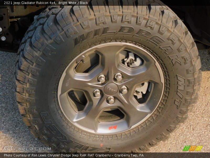 Bright White / Black 2021 Jeep Gladiator Rubicon 4x4