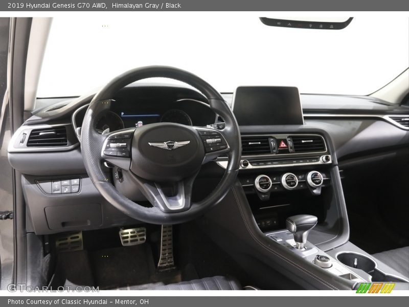 Himalayan Gray / Black 2019 Hyundai Genesis G70 AWD