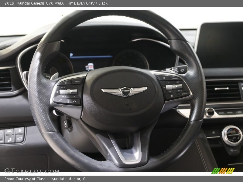  2019 Genesis G70 AWD Steering Wheel